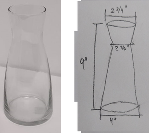 Vase en verre/Vase en verre cylindrique ambre/pour décoration de la maison, Vase à fleurs créatif pour fête de mariage, peinture à la main blanche - Product Image 5