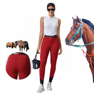 Vêtements d'équitation extensibles dans quatre directions avec taille élastique pour unisexe et avec option de taille et de couleur personnalisées. - Product Image 3