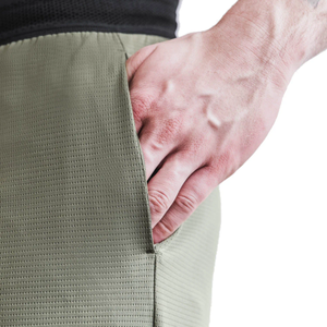 Shorts d'été pour hommes Séchage rapide Respirant Motif solide Rue/Tenue décontractée Personnalisable Vente en gros Service OEM - Product Image 2