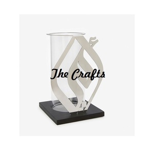 Marvelous Design Flower <b>Vase</b> Handmade Metal Gold Plated Flower <b>Vase</b> With <b>Stand</b> For Outdoor And Indoor Use - Product Image 3