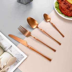 Juego de Cubiertos de Acero Inoxidable Duradero y Ecológico para Uso Diario con Brillo Duradero, Sensación Equilibrada y Atractivo Elegante para la Mesa - Product Image 2