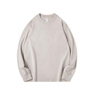 Vente en gros d'usine de t-shirts à manches longues pour hommes, t-shirts à manches longues pour hommes, style décontracté, coupe personnalisée, fournisseur OEM/ODM - Product Image 3