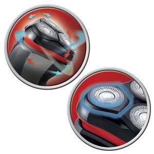 Afeitadora Eléctrica con Cuchillas Flotantes de Acero Duradero, Resistente al Agua IPX7, Recortadora Rotatoria Dual K para Afeitar la Cara, Repuesto de Cuchilla Doble - Product Image 4