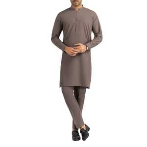 Vêtements indiens et pakistanais à la mode, taille plus, salwar kameez pour hommes, thermique, respirant, décontracté, pour les fêtes, les mariages, robe punjabi - Product Image 1
