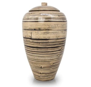 Wholesaler Manufacture Spun Bamboo Cremation Urn <b>for</b> <b>Ashes</b> ODM Bamboo Urn Decorative From Vietnam - Product Image 6