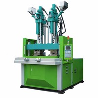 Máquina de Moldeo por Inyección de Disco Vertical Huaguan Modelo HG-TWM-90 de Alta Precisión Multifuncional Multicolor para PVC/ABS/PP/PC