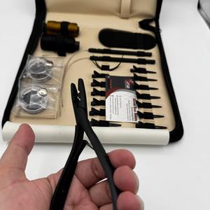 Pince à micro-perles en acier inoxydable pour extensions capillaires – Outil professionnel pour micro-anneaux et fils – Vente chaude - Product Image 4