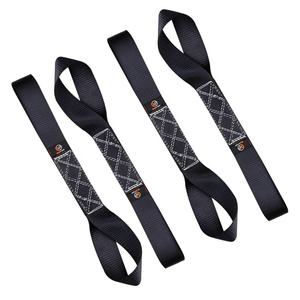 Lot de 4 sangles d'arrimage à <span class=keywords><strong>cliquet</strong></span> personnalisées de 1.5 po x 4400 lb x 15 pieds pour moto, très résistantes - Product Image 6
