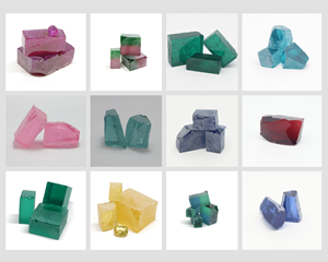 150 Tonos de Color, Nano Gema en Bruto Cultivada en Laboratorio, Corte Sintético Simulado, Nanosital Creado en Laboratorio, Grado de Facetado - Product Image 2