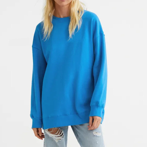 Sudadera Transpirable para Mujer, Estilo Casual, con Logotipo Bordado en la Parte Delantera, Lisa, para Invierno y Otoño - Product Image 1