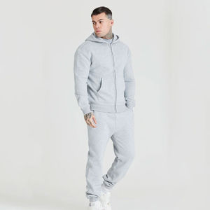 Chándales informales de invierno para hombre, sudaderas con capucha de nuevo diseño personalizado con logotipo, chándales de talla grande personalizados para hombre - Product Image 2