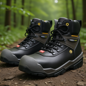 Botas de Seguridad Negras Talla 41 S3 SRC CI HRO HI EN ISO 20345:2011 Zapatos de Seguridad de Alta Visibilidad - Product Image 3