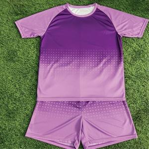 ชุดฟุตบอลสีพื้นเสื้อฟุตบอลสไตล์ใหม่ล่าสุด - Product Image 6