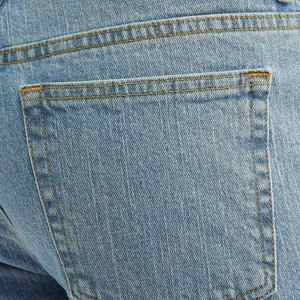 กางเกงขาสั้นผ้าเดนิมสำหรับผู้ชายกางเกงผ้าเดนิมขาสั้นแบบลำลองแห้งเร็วทรงพอดีตัวสำหรับผู้ชายกางเกงผ้าเดนิมใส่สบาย - Product Image 2