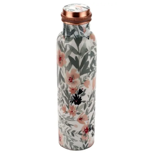 Botella de agua martillada con botella de agua potable con acabado antiguo para almacenamiento Agua caliente Beber Calidad sostenible Muestra gratis - Product Image 2