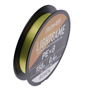 Ligne de pêche GOSEN ANSWER Light Game PEx8 30m (Modèle : 0.3/0.4/0.5) - Product Image 5