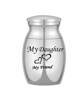 โกศขนาดเล็กของลูกสาวสำหรับผู้ถือขี้เถ้าของมนุษย์เครื่องประดับที่ระลึกสำหรับงานศพของเพื่อนของฉันสำหรับทุกเพศขนาดที่กำหนดเอง - Product Image 6