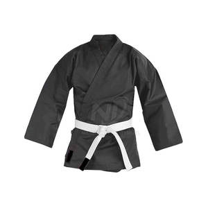Precio bajo 100% algodón hecho Karate uniforme diseño personalizado nueva llegada lucha desgaste Karate uniforme - Product Image 3
