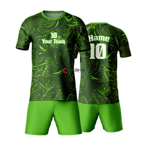 Conjunto de uniforme de fútbol personalizado de alta calidad para hombres Camiseta de fútbol OEM ODM y camiseta de sublimación corta - Product Image 6