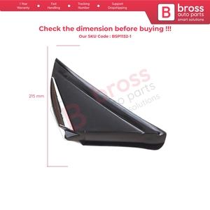 Cubierta de Espejo Retrovisor Lateral Izquierdo BSP1132-1 para Megane MK4 2016 en Adelante 638758950R - Product Image 6