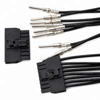 Câble de connecteur mâle-femelle OEM personnalisé Molex Nano-Fit 2,5 mm 105300-1100 105308-1208 6P 8P 10P 12P