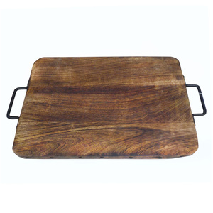 Bandeja de bambú de madera personalizada, plato para cubiertos, tabla de cortar, bandeja para postre, vajilla, juego de té, bandeja - Product Image 1