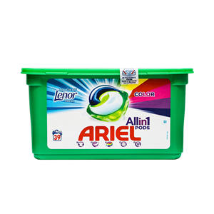 Para Ariel Ultimate Clean 3 en 1 cápsulas de lavandería aroma fresco para la eliminación de manchas difíciles y colores brillantes forma sólida - Product Image 4