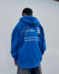 Sudaderas Casuales de Invierno para Hombre, Color Sólido, 100% Algodón, Corte Regular, Ecológicas, Transpirables, Ropa de Moda de Alta Calidad - Product Image 6