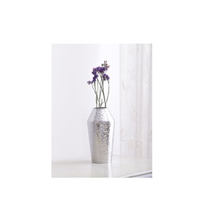 Stainless Steel Modern Big Silver Finishing Flower <b>Stand</b> Pot Metal Flower Planter Pot for Wedding Decorative - Product Image 5