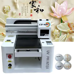 Impresora de superficie plana UV de 3050cm, máquina de impresión de tamaño A4 A3 A2 A1, impresora UV de superficie plana, bolígrafo de botella, impresora de vidrio de Golf