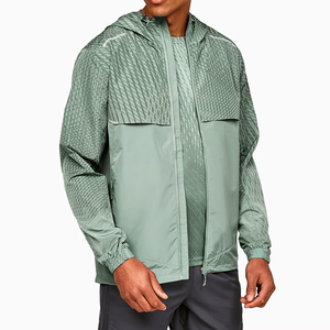 Veste d'hiver imperméable à capuche de qualité supérieure pour hommes avec logo frontal, design respirant, personnalisable, vente en gros - Product Image 3