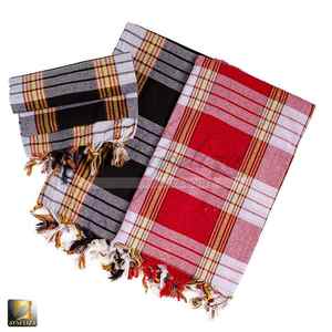 Envoltura de salón de algodón ligero enfocada en la tendencia, hoja de Hammam Peshtemals de secado suave, estilo neutro, liso, listo para viajar, listo para la playa - Product Image 2