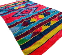 Tapis en jute tressé fait main réutilisable pas cher, antidérapant, pour sol, couloir, maison, salle de bain, cuisine, extérieur, camping, pique-nique, personnalisé