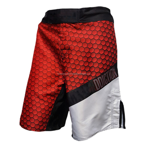 Pantalones Cortos Deportivos de Tela Elástica para Grappling, Pantalones Cortos de Boxeo Estampados para Hombre, Ligeros, Duraderos, Talla Adulto - Product Image 5