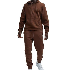 ชุดวอร์มผ้าคอตตอนสำหรับผู้ชายชุดวิ่งแห้งเร็วไซส์พิเศษทำจากผ้าฝ้าย100% - Product Image 1