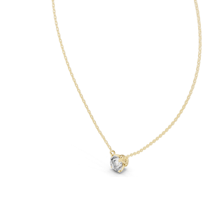 Collier en diamant CVD EF VVS-VS créé en laboratoire 1 CT, or 18 carats, 14 carats, or rose, or jaune, or blanc, bijoux fins de luxe - Product Image 4