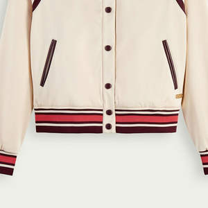 เสื้อแจ็กเก็ตขนสัตว์สำหรับสตรีผ้าขนแกะแห้งเร็วเป็นมิตรกับสิ่งแวดล้อมดีไซน์ตามสั่งสำหรับฤดูหนาว - Product Image 4