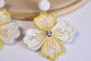 Pendientes de Bolas Pequeñas con Cuentas de Alta Calidad, Pendientes de Botón con Cuentas, Joyería, Accesorios para Mujer, Pendientes de Cuentas Coloridos Hechos a Mano - Product Image 5