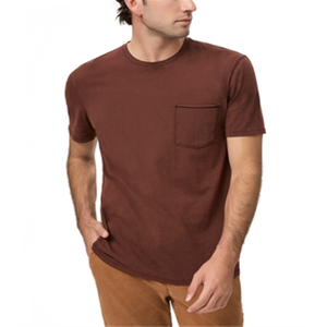 T-shirt Oversize a Maniche Corte 100% Cotone Paige Ramirez Taglia S Marrone con Stampa Serigrafica - Fantasia Tinta Unita - Product Image 1