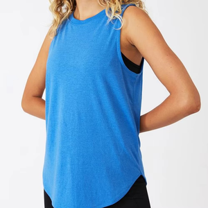 Nouveau élégant côtelé débardeur vêtements de course Gym femmes hauts courts entraînement femmes débardeur en gros décontracté nouvelle tenue - Product Image 2