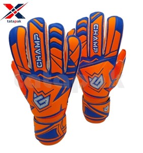 High Quality Customized Leather Outdoor Goalkeeper Gloves Unisex Adult Waterproof Adjustable Wrist <b>Strap</b> Custom Logo and Design - Product Image 5