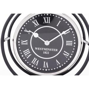 Horloge de table en métal, horloge de chevet, base en marbre, dernier design, horloge de bureau pour la décoration de la maison et du bureau, accessoires - Product Image 4