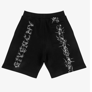 2024 <b>Men's</b> High Street Style Custom Black Sweat <b>Shorts</b> High Quality Solid Print Eco-Friendly OEM Service Wholesale Low Price - Product Image 5