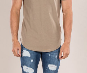 Camiseta de manga corta de verano para hombre, algodón puro de buena calidad con dobladillo curvo y cuello redondo, nuevo estilo de moda - Product Image 6