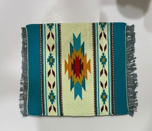 Bolso de lana de cuero genuino de alta calidad estilo bohemio con cremallera de latón antiguo y borlas, cierre superior directo - Product Image 5
