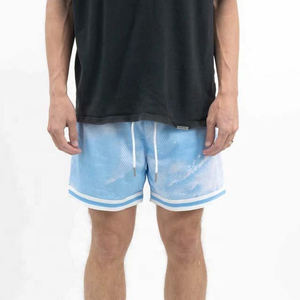 Pantalones Cortos Deportivos de Malla Suelta para Hombre, de Poliéster, para Gimnasio, Atletismo, Running, Fitness, Playa, Baloncesto, Jogging - Product Image 5