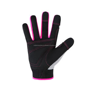 Guantes mecánicos de trabajo de fábrica, superventas, guantes mecánicos de mano personalizados en Color sólido, guantes resistentes al agua de poliéster cálido - Product Image 3