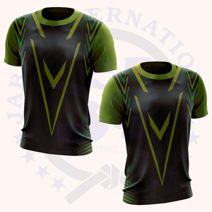 เสื้อยืดคอกลมลำลองสำหรับผู้ชายเสื้อผ้าแนวสตรีทโอเวอร์ไซส์ผ้าฝ้ายพิมพ์ลายระบายอากาศได้ดีผ้าถักสำหรับฤดูร้อน - Product Image 3