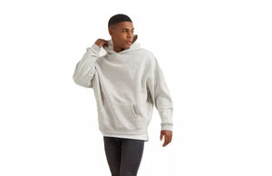 Sudadera con capucha de lana de algodón de alta calidad para hombre, logotipo estampado personalizado, tamaño sólido, Otoño, nuevo precio barato al por mayor - Product Image 6