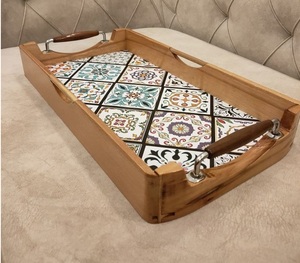 Plateaux de service en bois modernes et élégants pour les maisons contemporaines alliant style et utilité dans un design léger et durable - Product Image 2